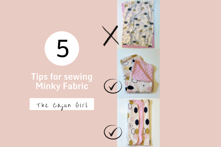 How to Sew with Minky Fabric, Beginner Tips