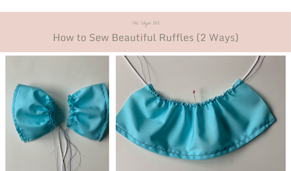 How to sew perfect ruffles with any fabric