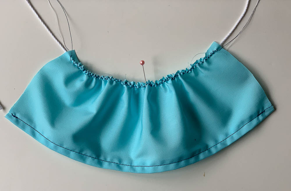 how to sew perfect ruffles using cording on any fabric