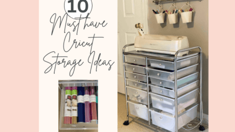 10 must have circuit storage ideas with circuit cart and printable pictured.