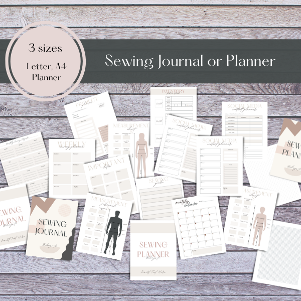 Sewing Planner Printable The Cajun Girl