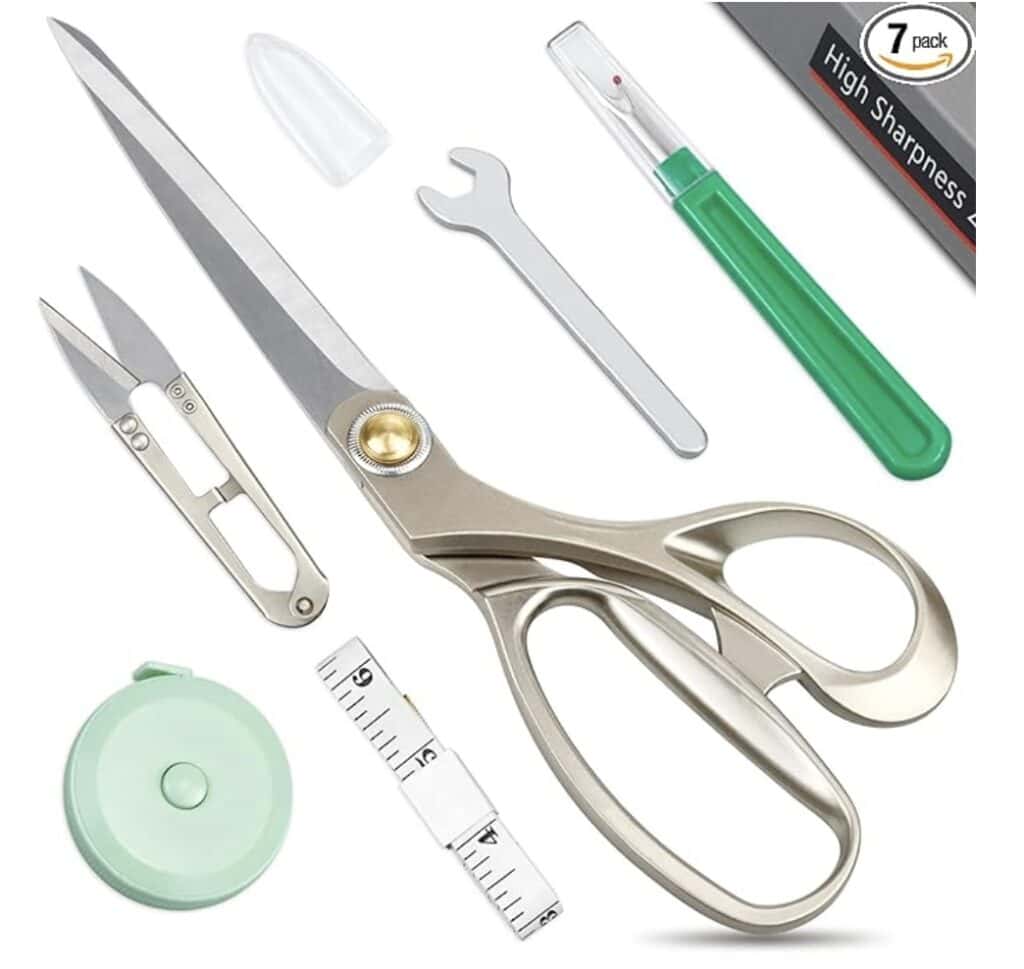 Large Scissors is one of the essential sewing tools for beginners 